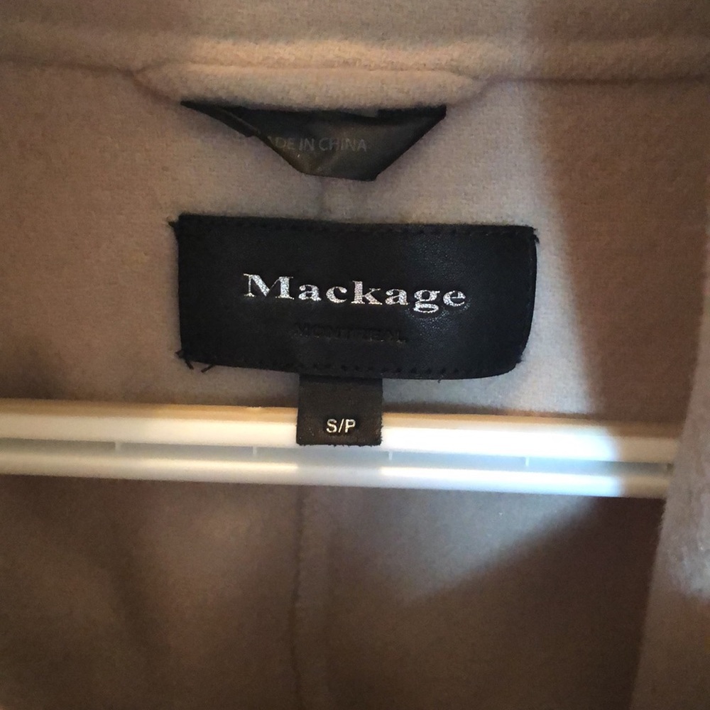 MACKAGE wool/cashmere and lambskin jacket - Picture 3 of 6